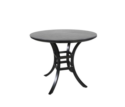Monaco-36-RD-Stone-Dining-Table-RBBK-F