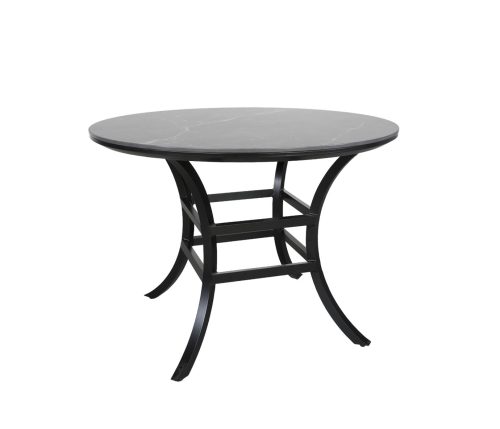 Monaco-42-RD-Stone-Dining-Table-RBBK-F